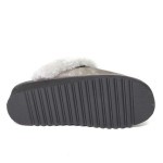 Slipper Grijs schaapswol RONJA SHEPHERD